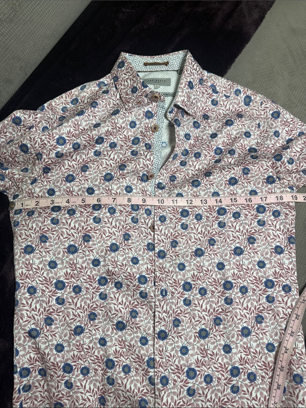 Ted Baker Floral Button-Up - Picture 8 of 11